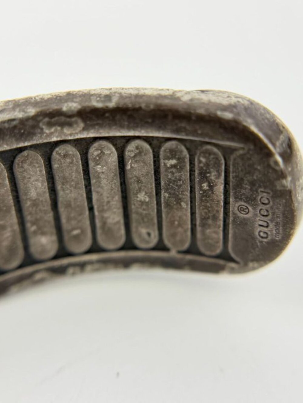 Gucci GG Marmont Bangle Bracelet Silver Vintage Ji Su Hboc - Picture 12 of 16